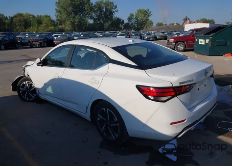 2025 Nissan Sentra Sv из США, поврежденный, VIN 3N1AB8CV1SY321125